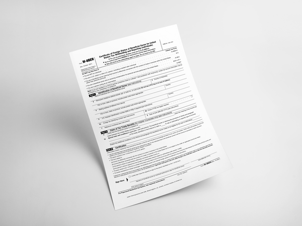 W-8 Forms Made Simple: 
How Should An Engineer Fill Out W-8BEN Form?